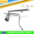 Cold and Hot Water Brass Bidet, Bidet with all metal fittings, Attachable Bidet System, Chrome